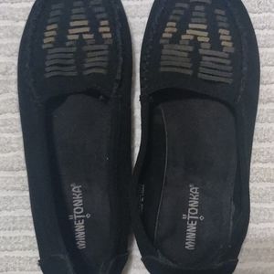 Black moccasins
